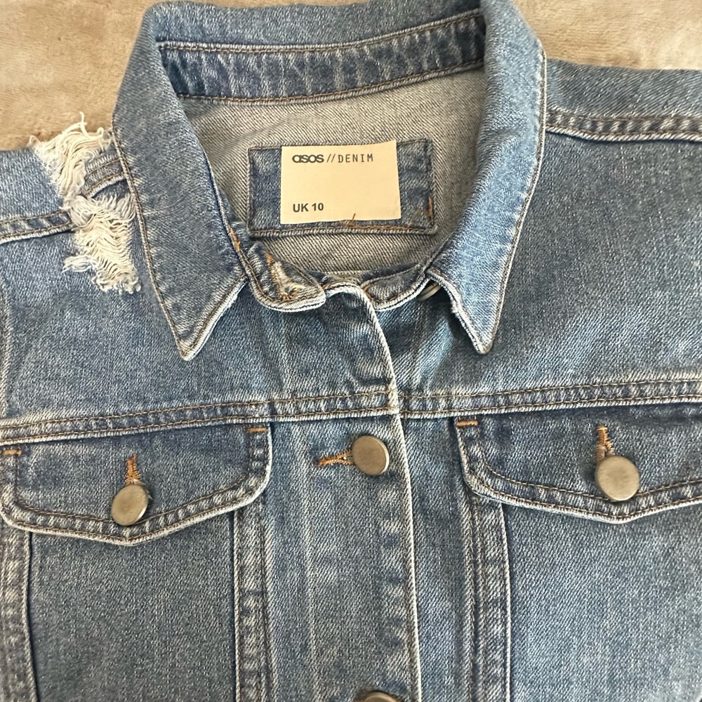 ASOS Light Blue Denim Jacket - Picture 9 of 10